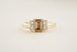 The Rosalie 1.46 CT Emerald Cut Champagne Diamond Ring - Lavender Creek Gems