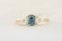 The Maeve Ring | 1 CT Elongated Regal Radiant™ Blue Montana Sapphire - Lavender Creek Gems