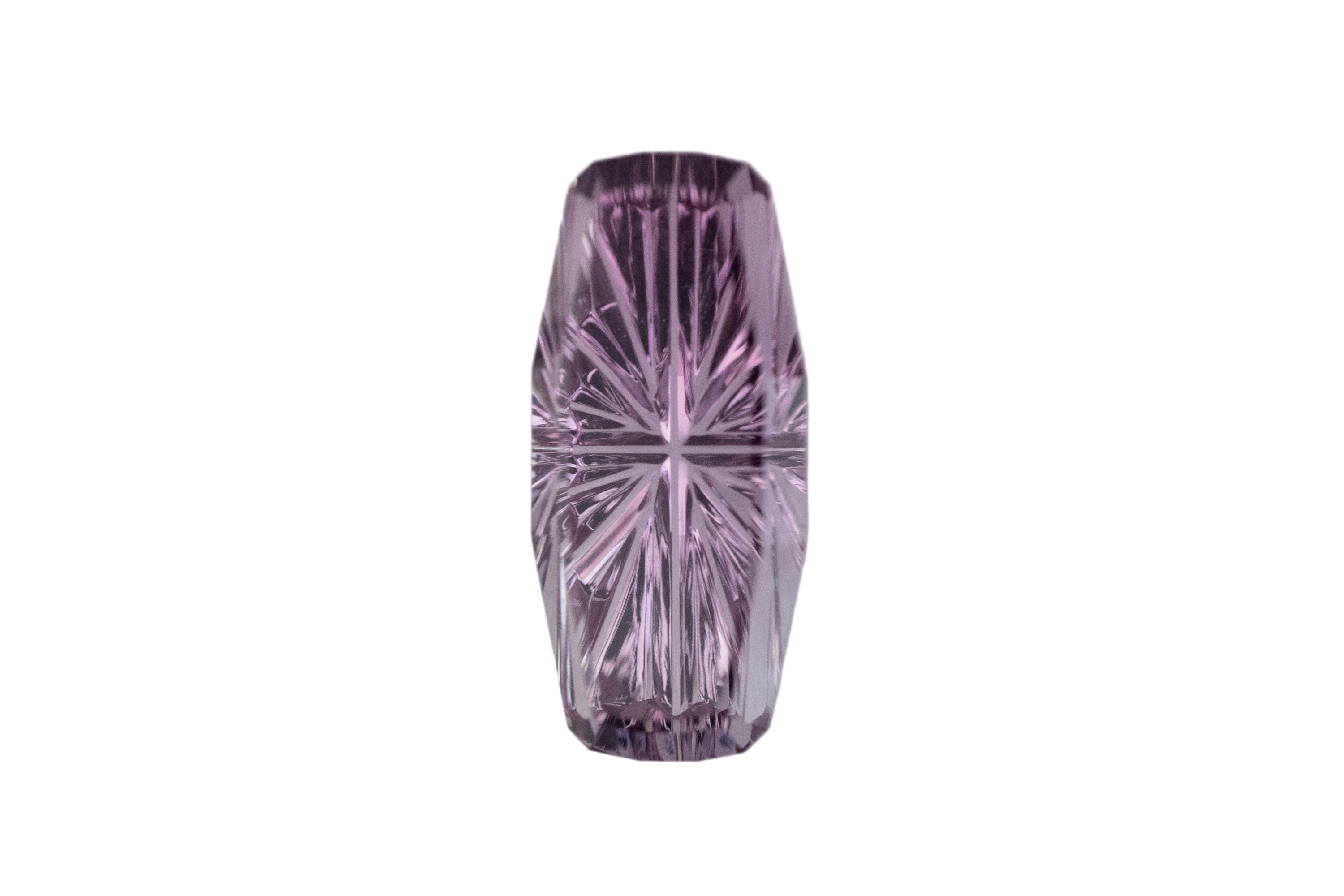 2.78 CT Elongated Cushion Starbrite™ Cut Purple/Pink Bicolor Sapphire