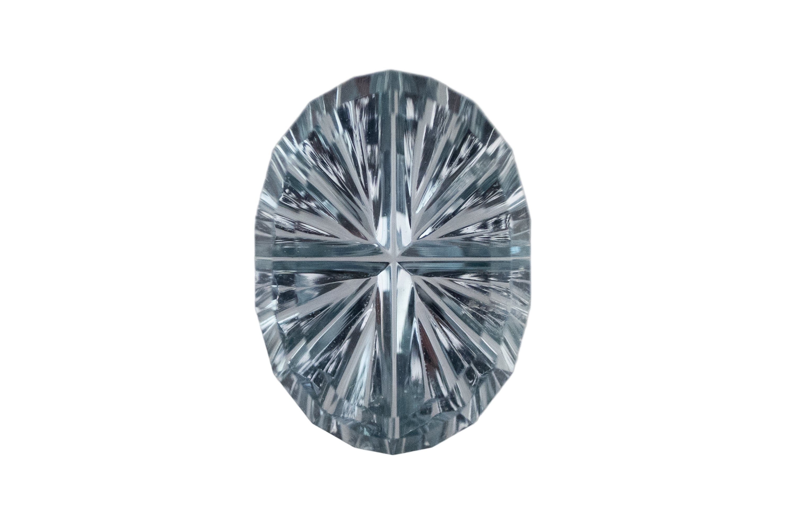 1.26 CT Oval Starbrite™ Cut Blue Montana Sapphire
