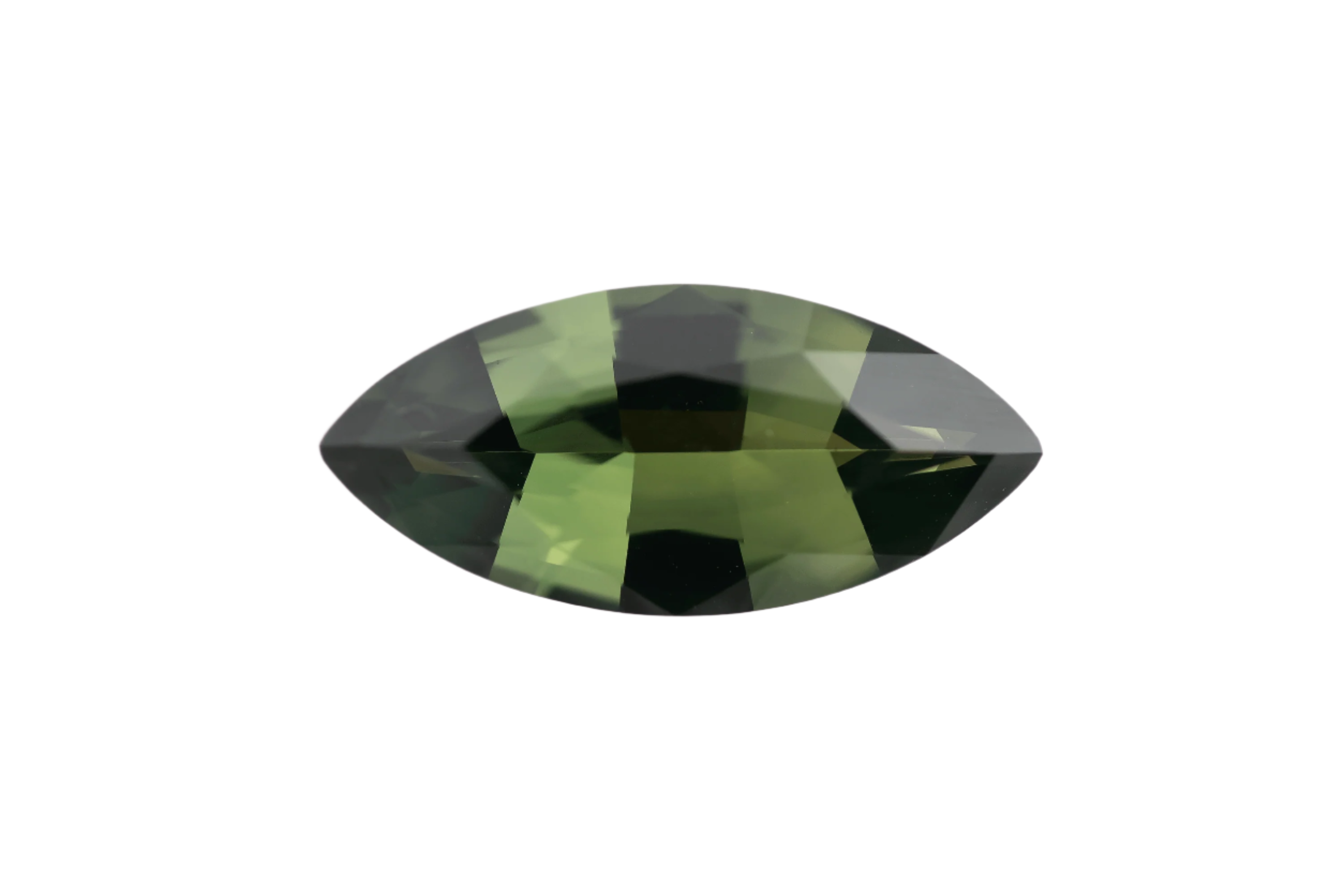 1.76 CT Marquise Cut Green Australian Sapphire - Lavender Creek Gems