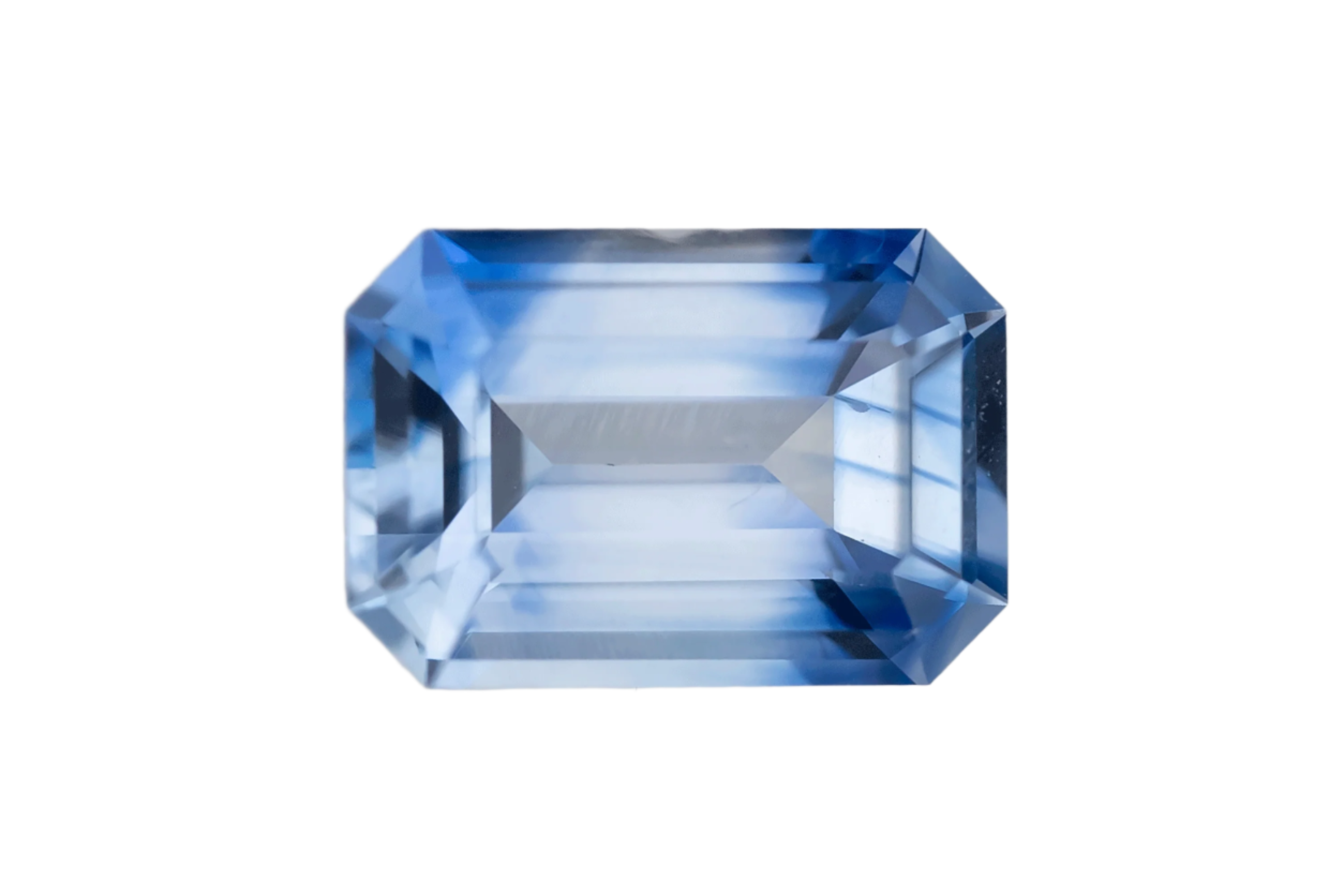 1.01 CT Emerald Cut Blue Sapphire - Lavender Creek Gems
