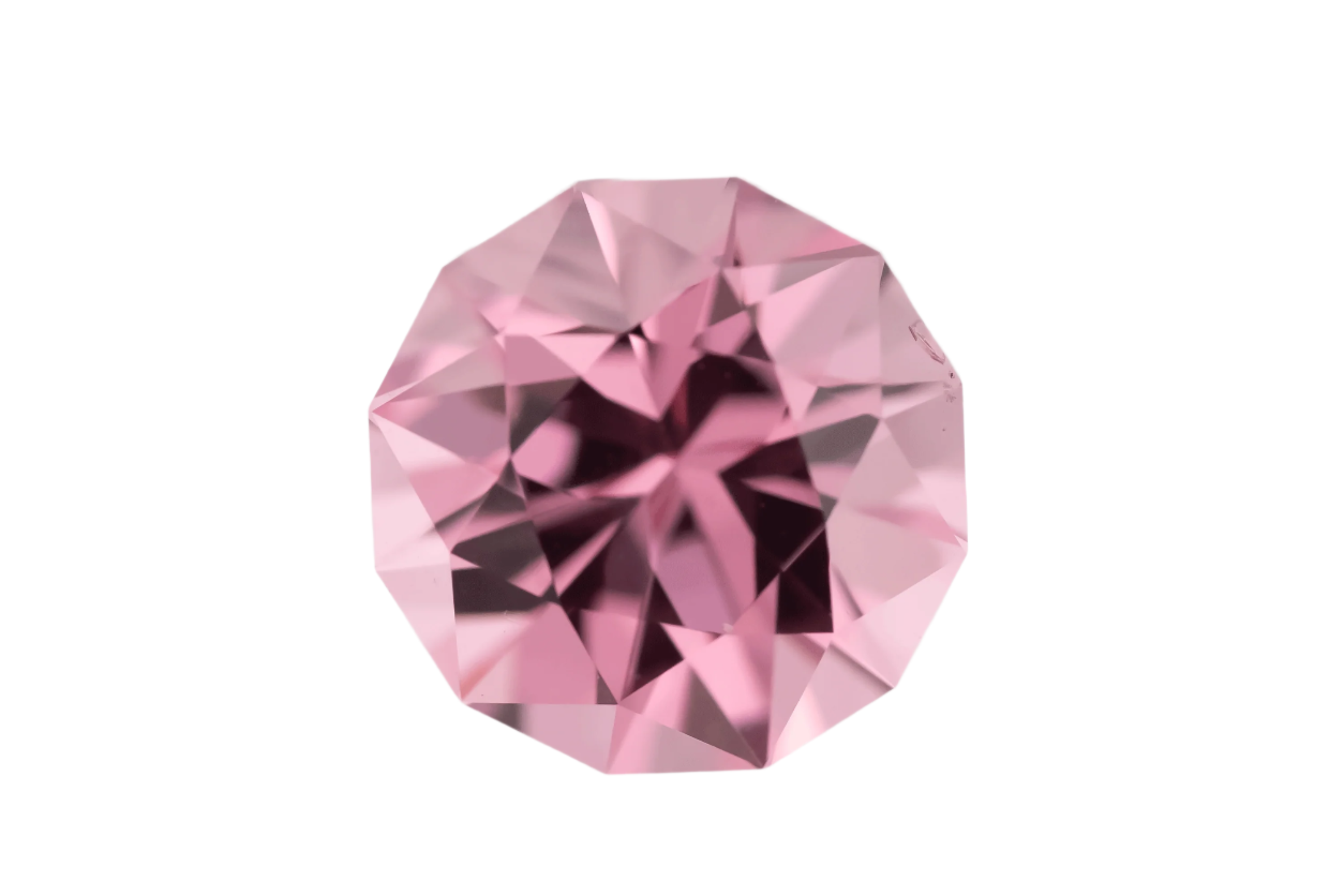 1.95 CT Round Cut Baby Pink Spinel - Lavender Creek Gems