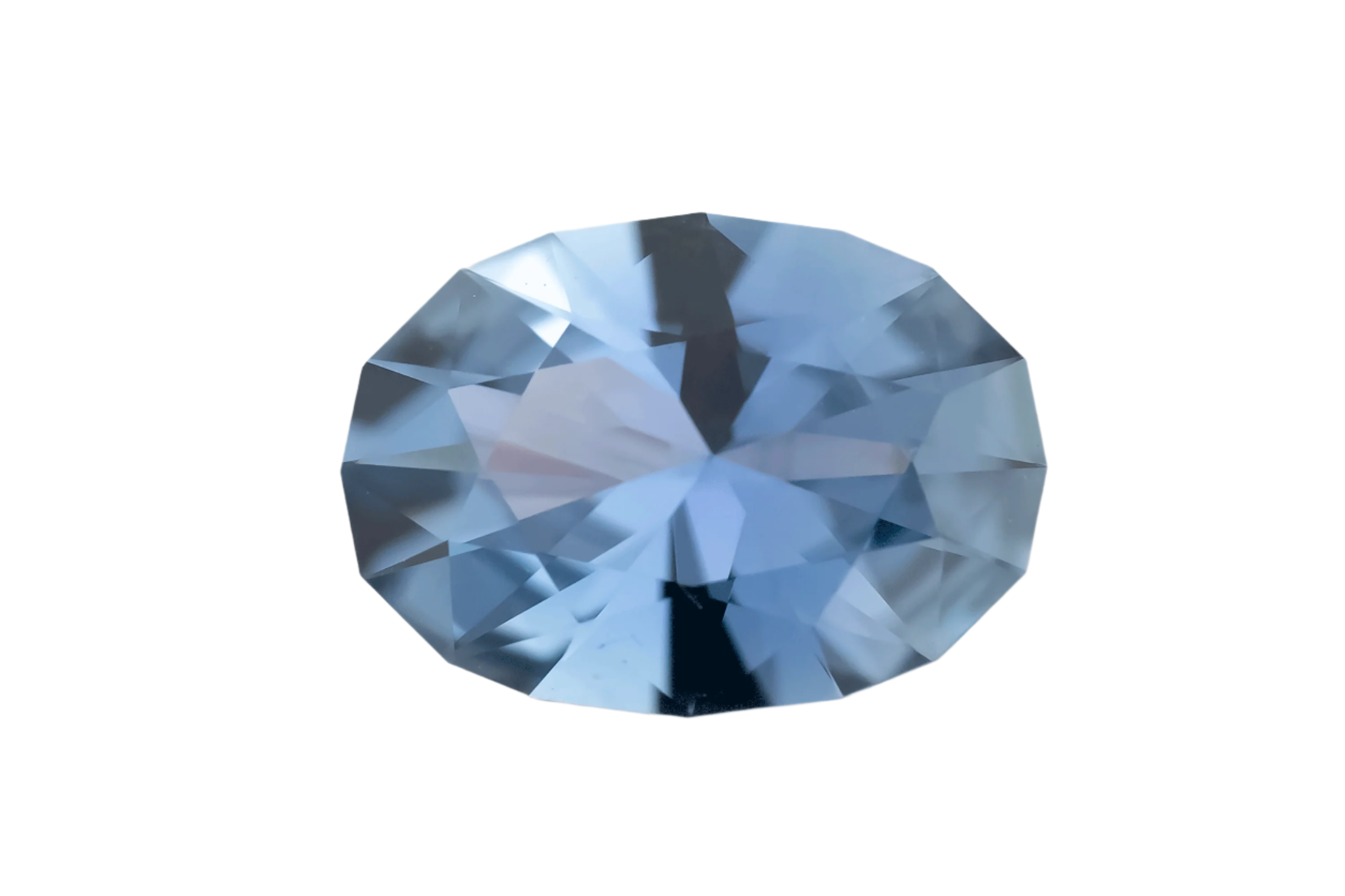 0.71 CT Oval Cut Blue Sapphire - Lavender Creek Gems
