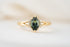 The Serendipity Ring | 1.05 CT Marquise Teal Sapphire - Lavender Creek Gems