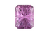 1.67 CT Rectangular Starbrite™ Cut Pink Sapphire - Lavender Creek Gems