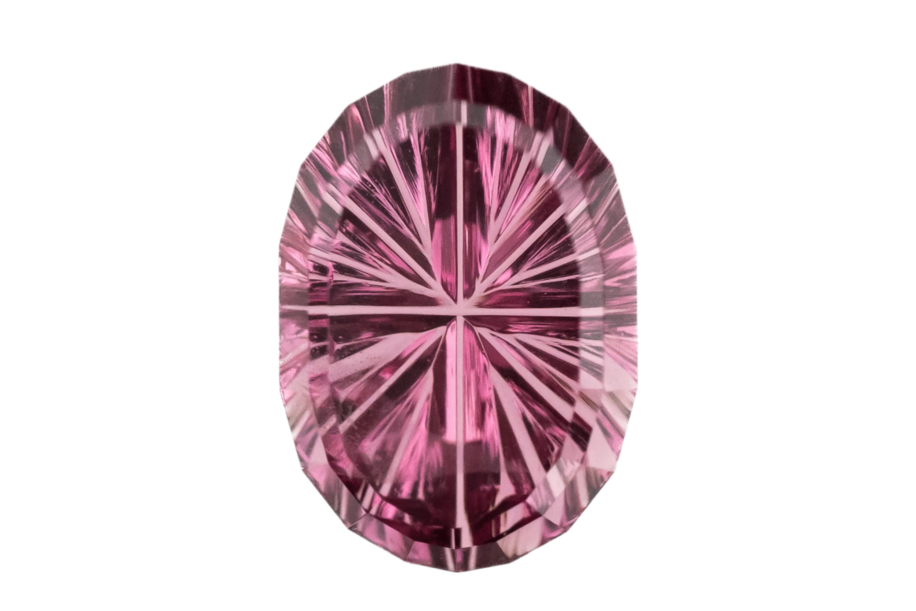 0.75 CT Oval Starbrite™ Cut Pink Sapphire - Lavender Creek Gems