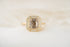 The Satine Ring | 2.3 CT Asscher Champagne Diamond - Lavender Creek Gems