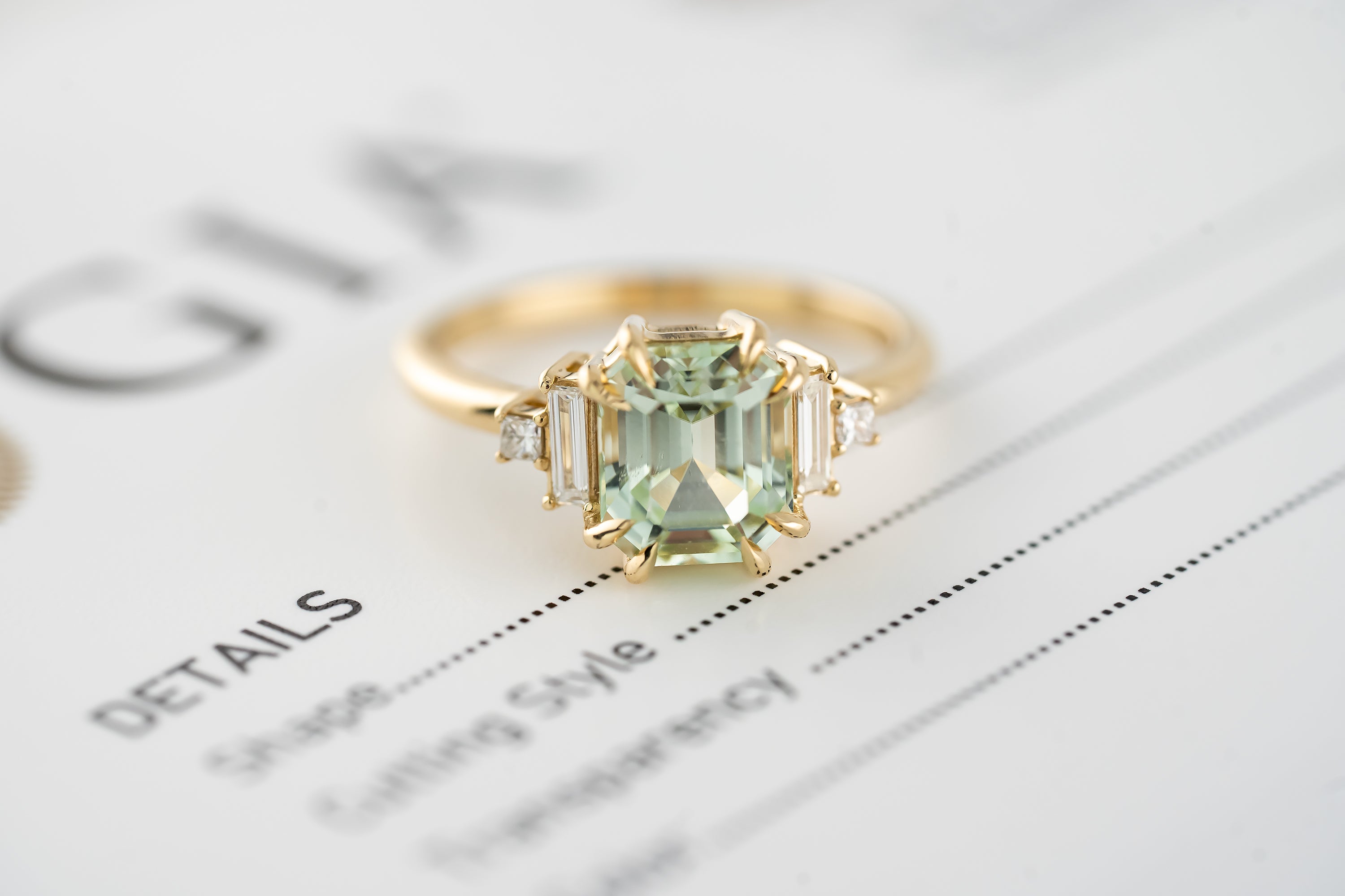 GIA® Gemological Report - Lavender Creek Gems
