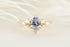 The Aurora Ring - 0.88 CT Pear Lavender Sapphire - Lavender Creek Gems