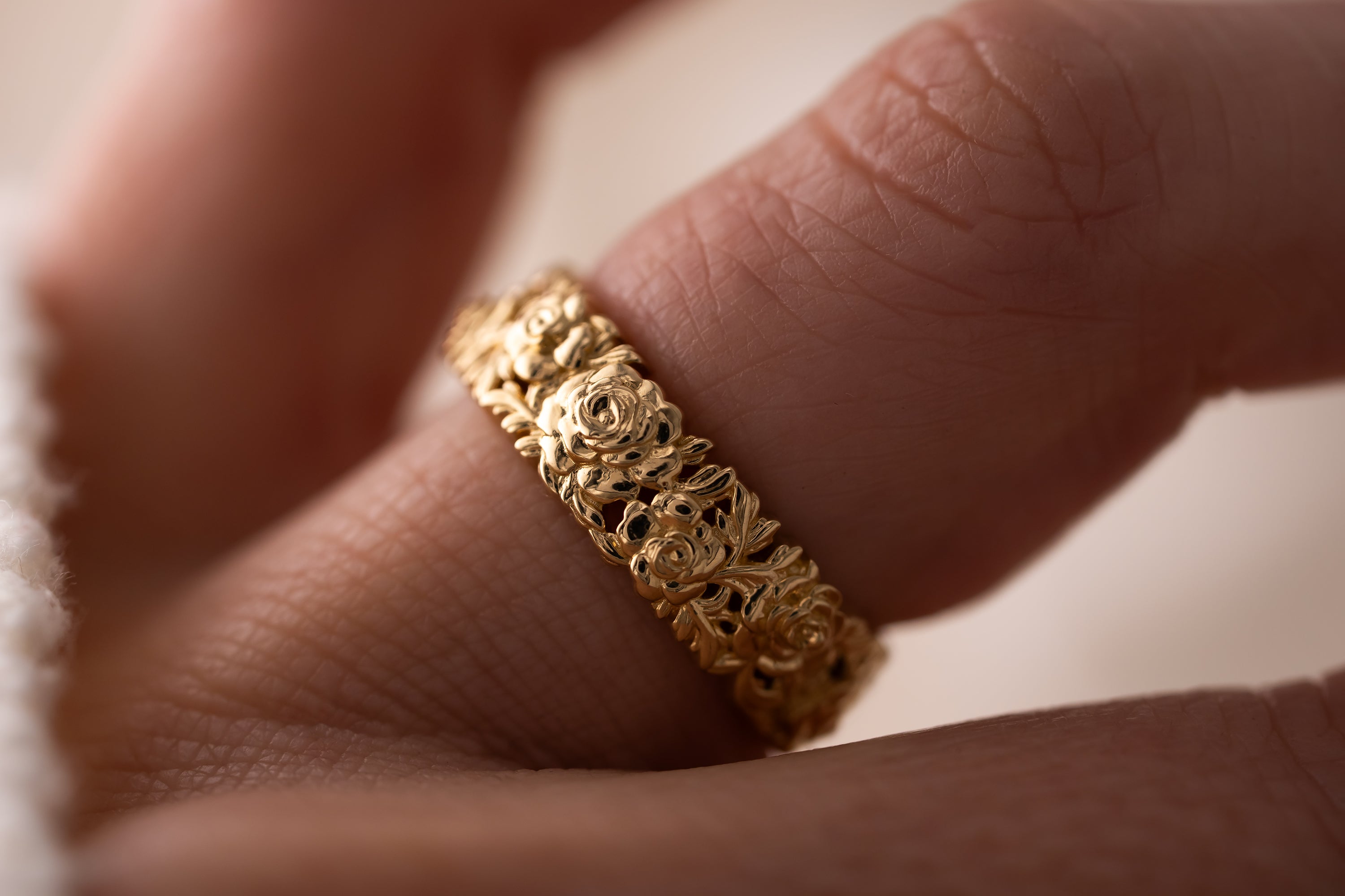 The Eternal Peony Ring - Lavender Creek Gems