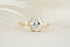 The Nestia Ring - 1.59 CT Oval Lab Diamond - Lavender Creek Gems