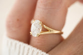 The Weaver Ring | 2 CT Oval Lab Diamond - Lavender Creek Gems