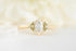 The Maren Ring | Marquise Diamond + Green Sapphire - Lavender Creek Gems