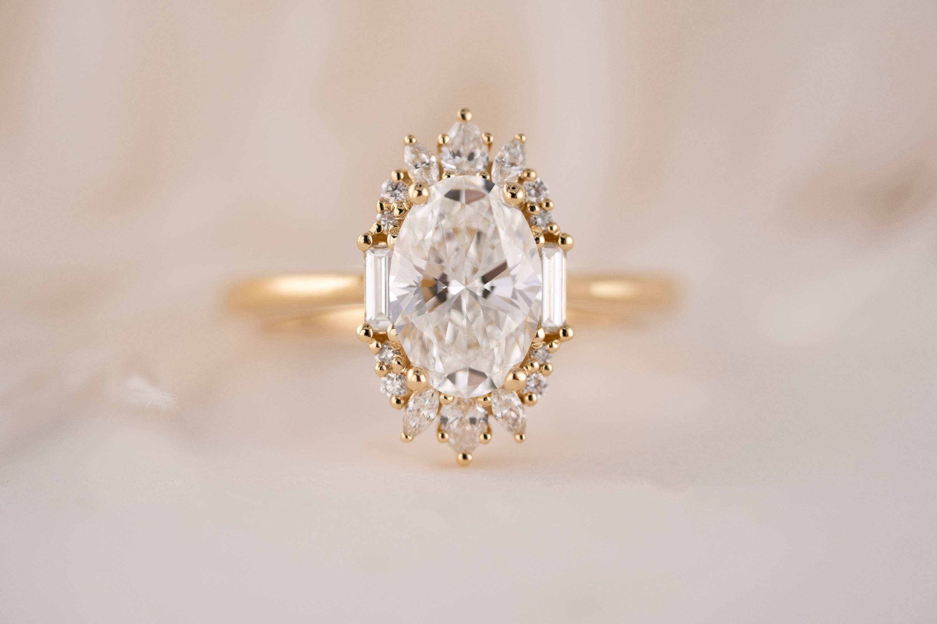 The Georgia Ring | 1.5 CT Oval Diamond
