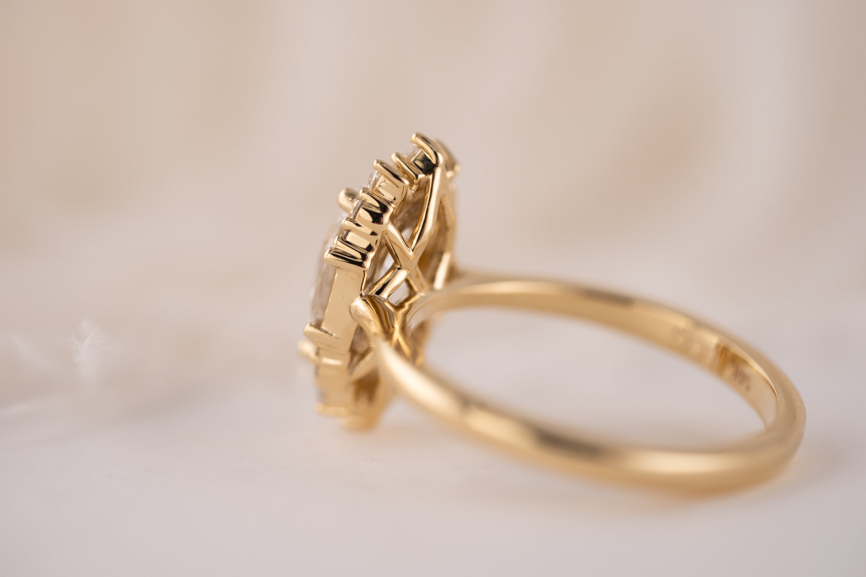 The Georgia Ring | 1.5 CT Oval Diamond