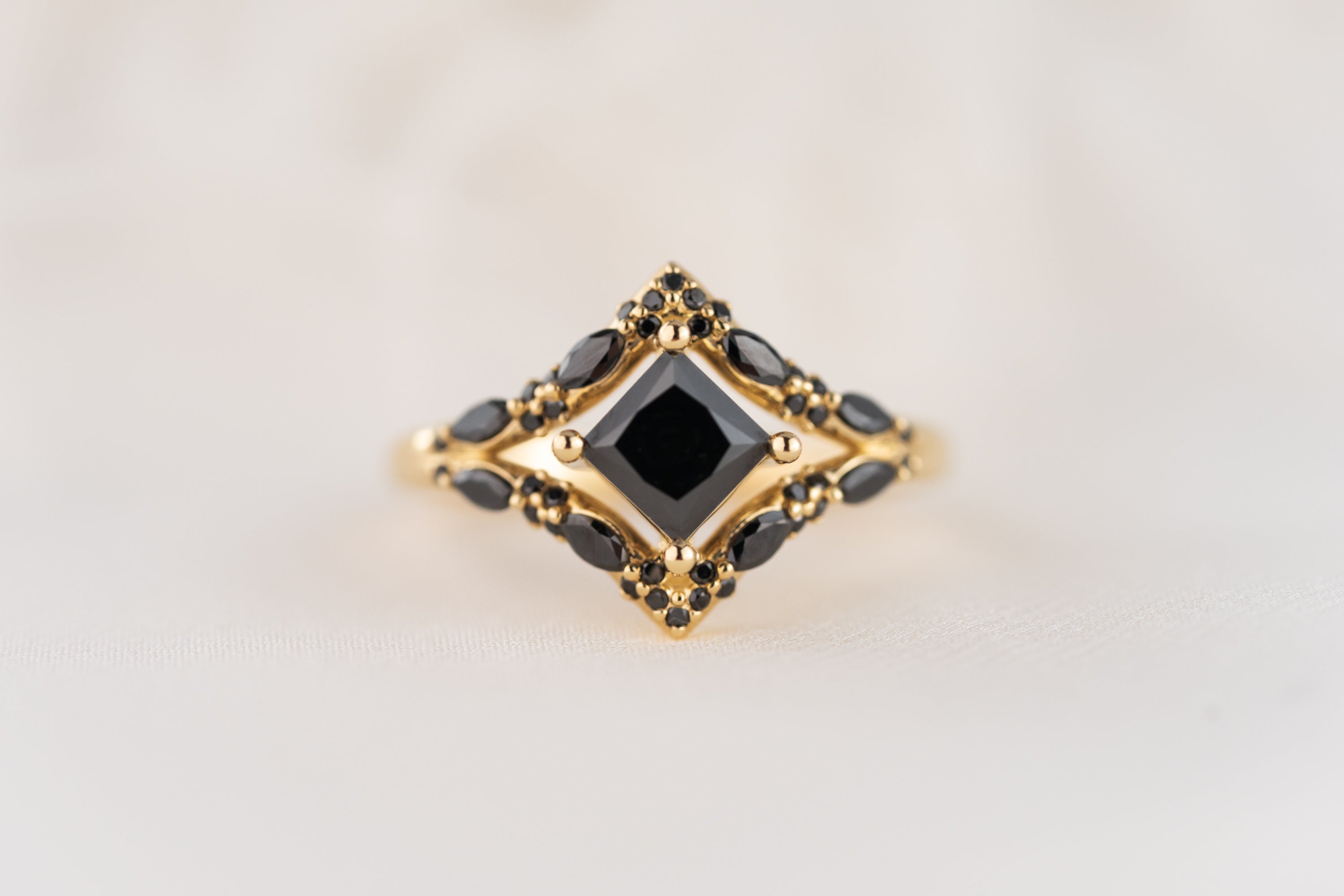The Oracle Ring | 1 CT Black Diamond