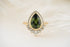 The Penelope Ring | 3.82 CT Green Sapphire - Lavender Creek Gems