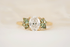 The Fleur Ring | 1.53 CT Portuguese Cut Oval Diamond - Lavender Creek Gems