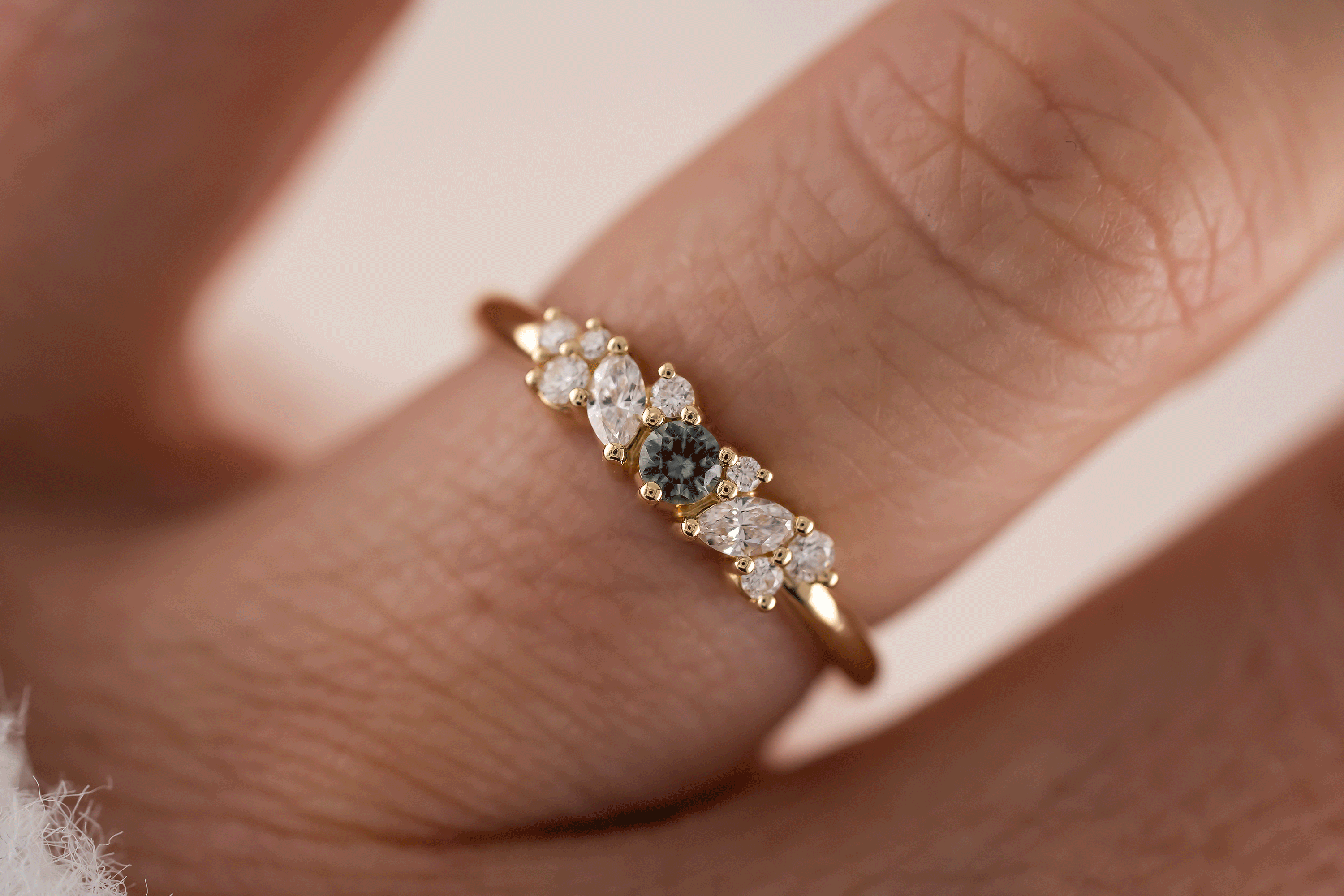 The Verity Ring | Montana Sapphire - Lavender Creek Gems