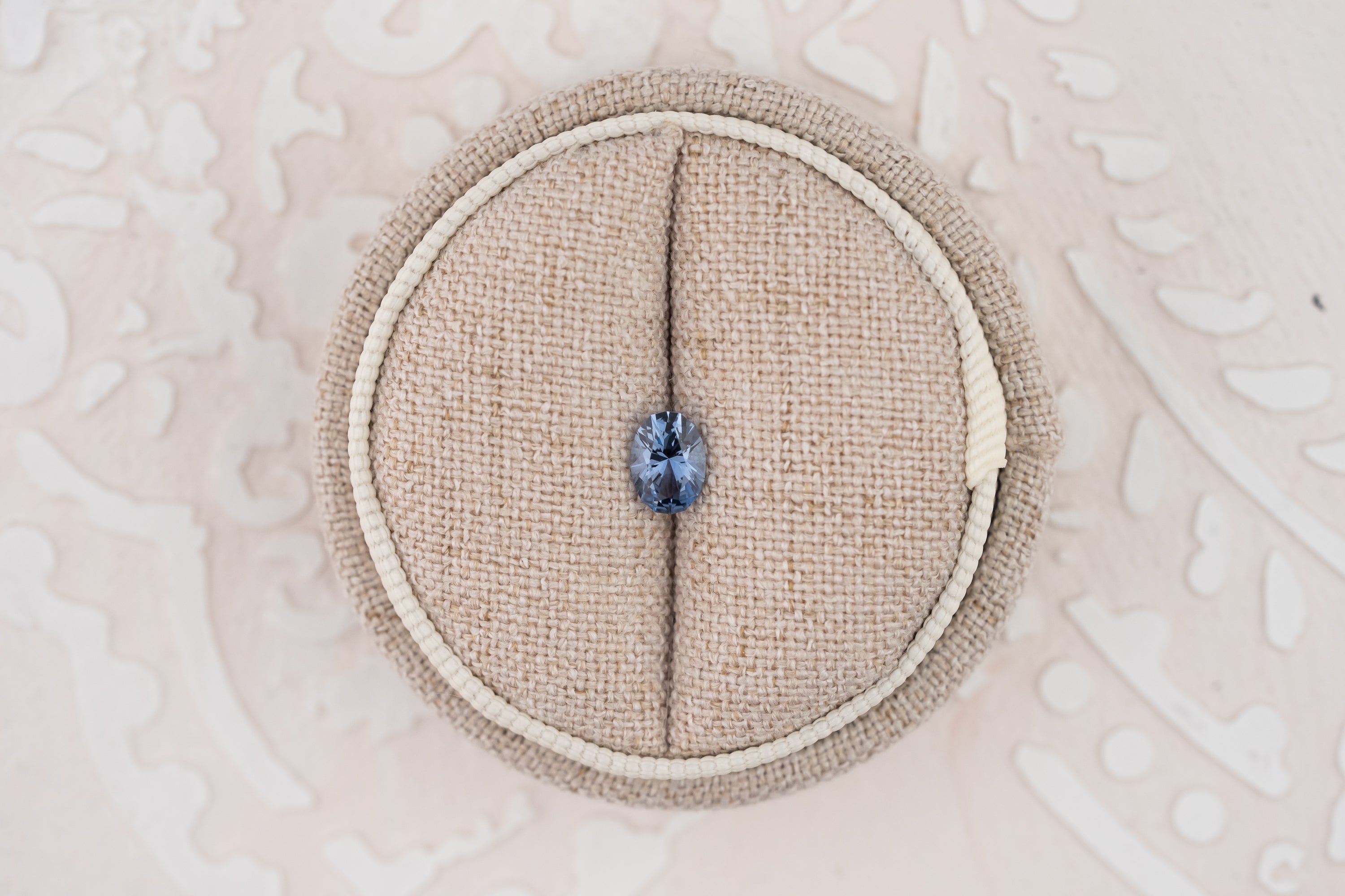 0.73 CT Oval Cut Blue Sapphire - Lavender Creek Gems