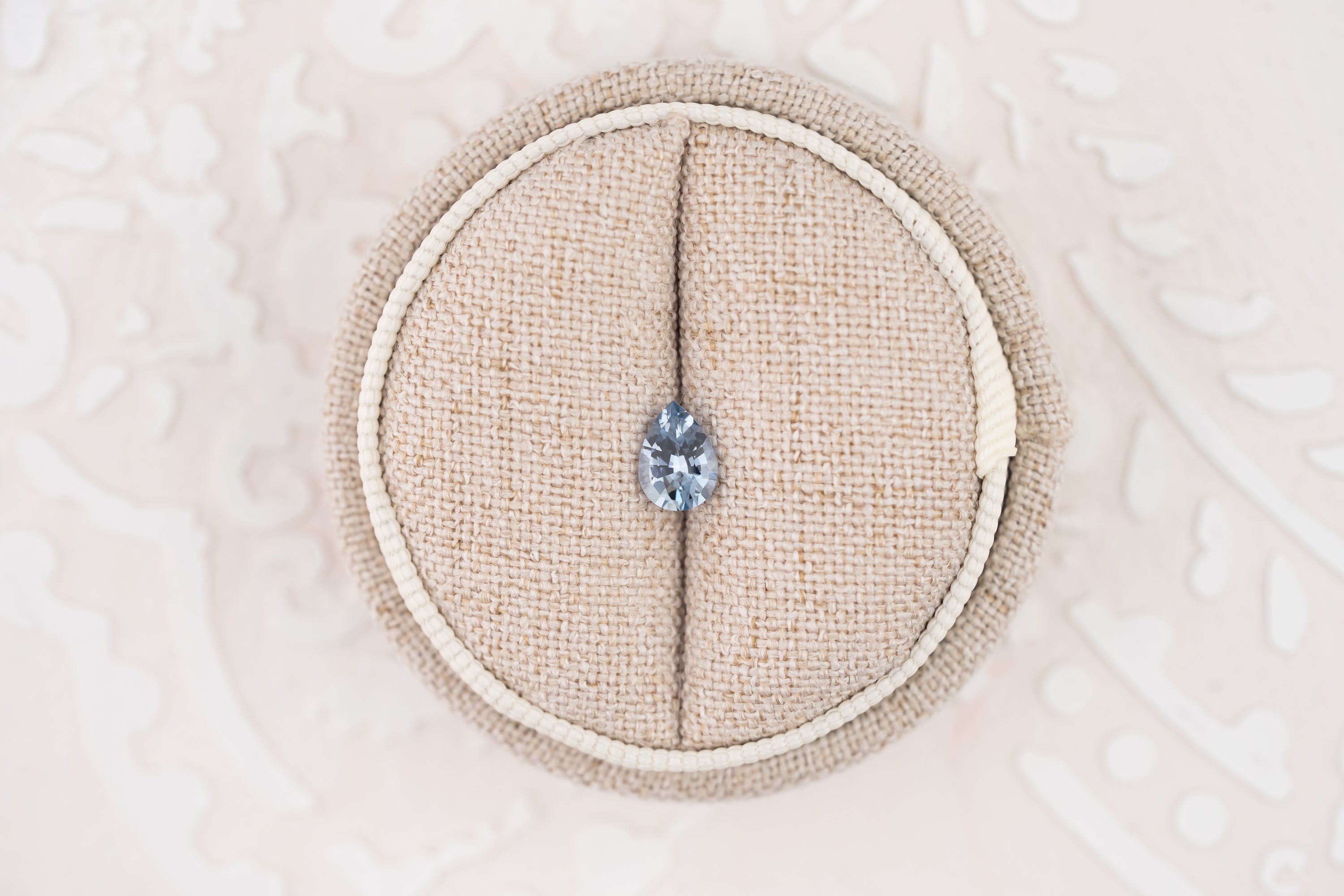 0.72 CT Pear Cut Blue Sapphire - Lavender Creek Gems