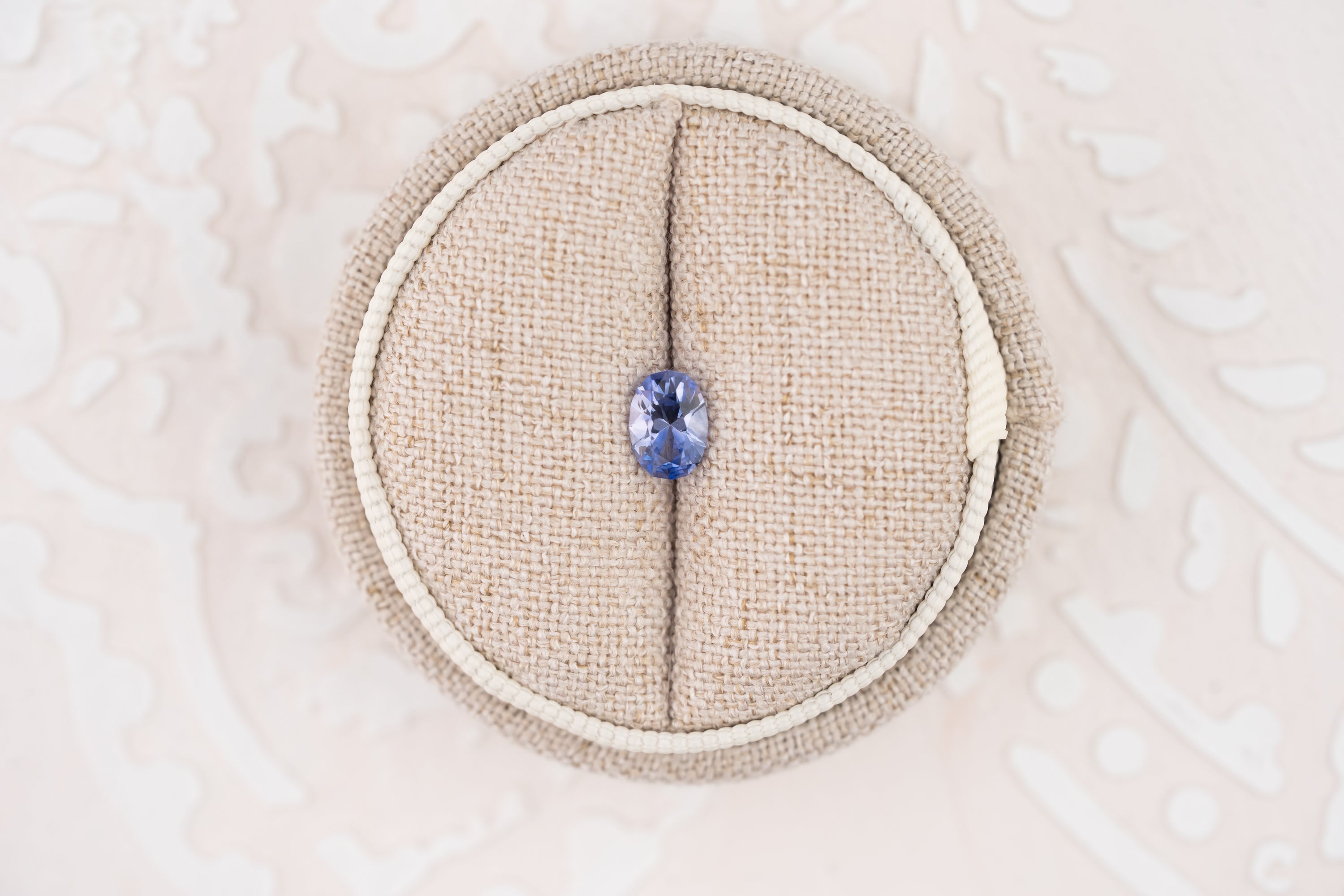 0.79 CT Oval Cut Purple Sapphire - Lavender Creek Gems