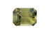 1.19 CT Emerald Cut Bicolor Green Sapphire - Lavender Creek Gems