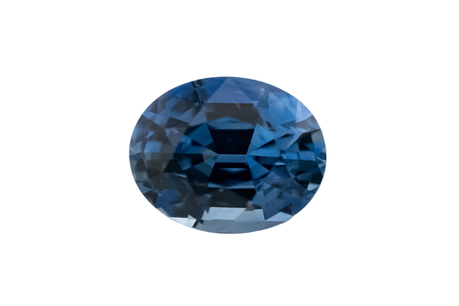 0.9 CT Oval Cut Blue Sapphire - Lavender Creek Gems