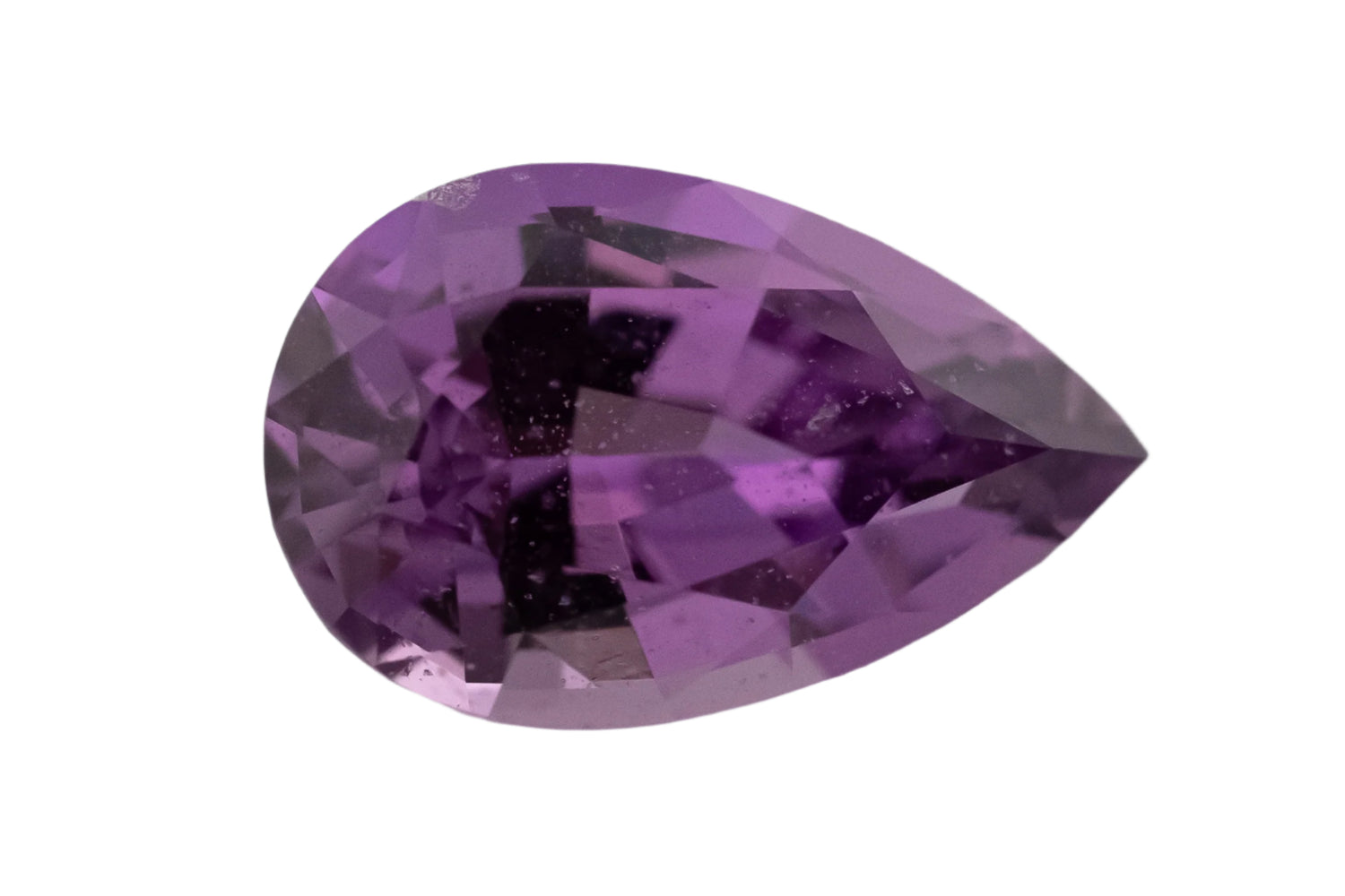 1.8 CT Pear Cut Purple Sapphire - Lavender Creek Gems