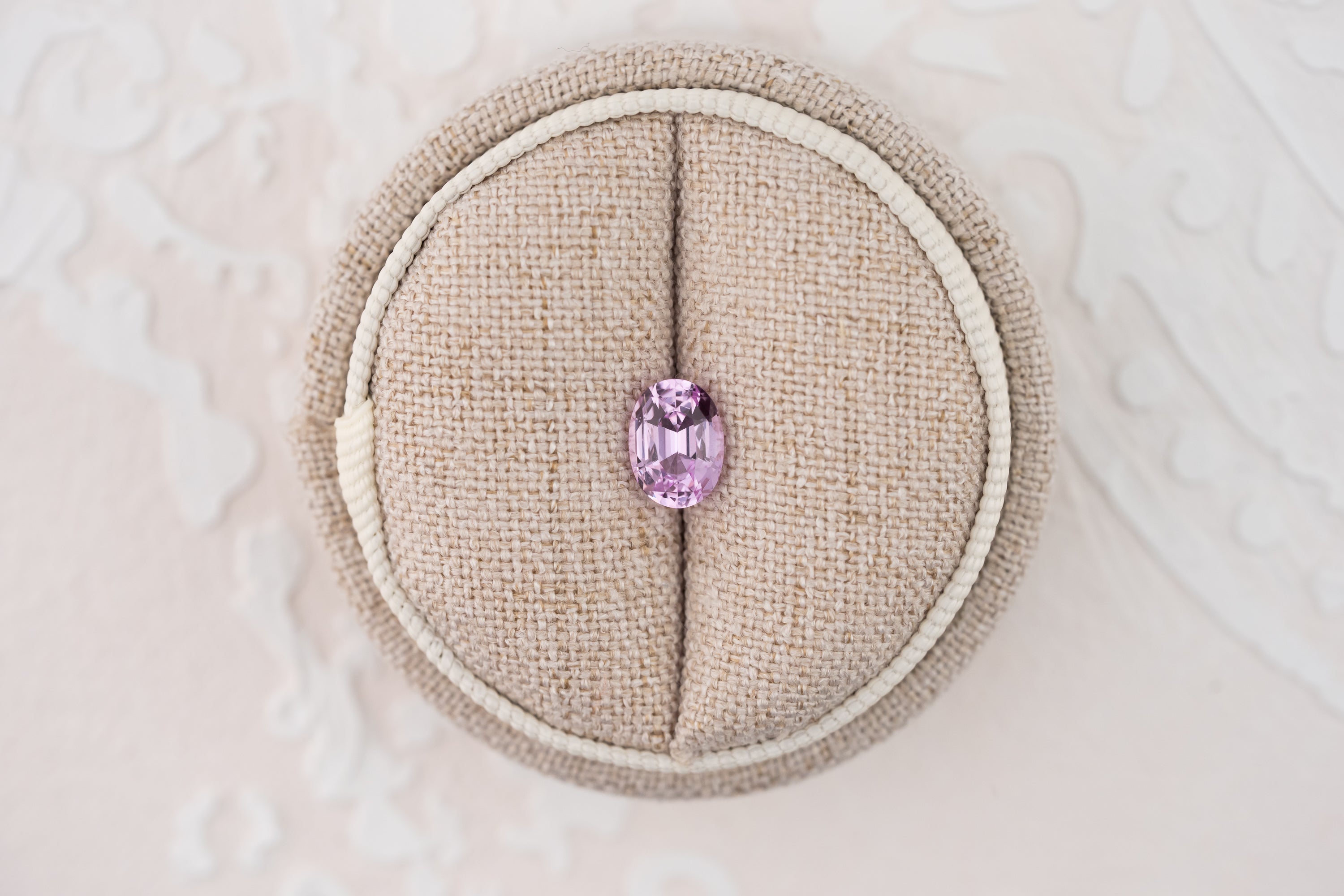 1.51 CT Oval Cut Pink Sapphire - Lavender Creek Gems