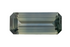 1.28 CT Emerald Cut Bicolor Teal Sapphire - Lavender Creek Gems
