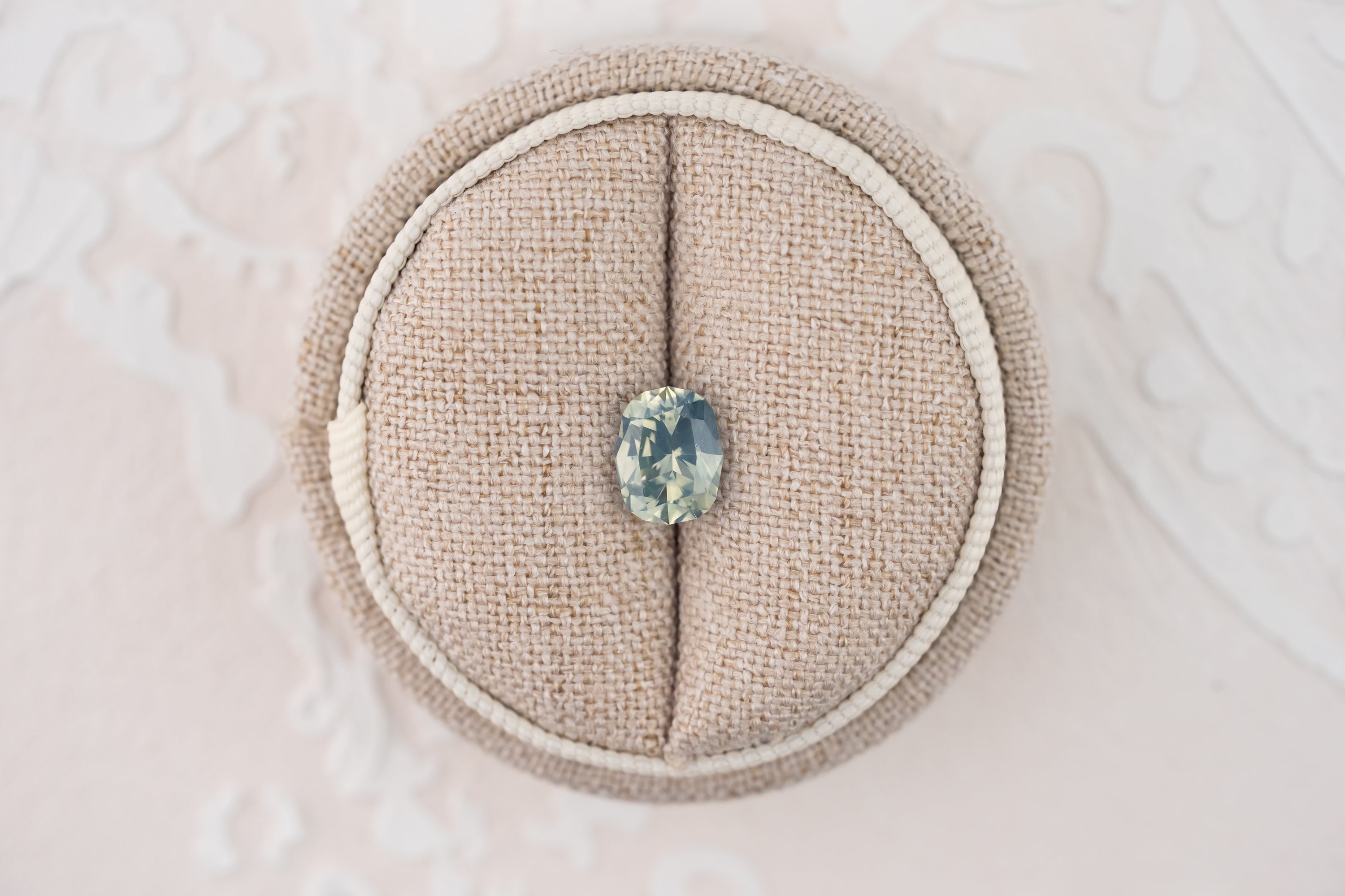 2.16 CT Cushion Cut Opalescent Blue/Teal Sapphire - Lavender Creek Gems