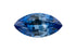 0.86 CT Marquise Cut Blue Sapphire - Lavender Creek Gems