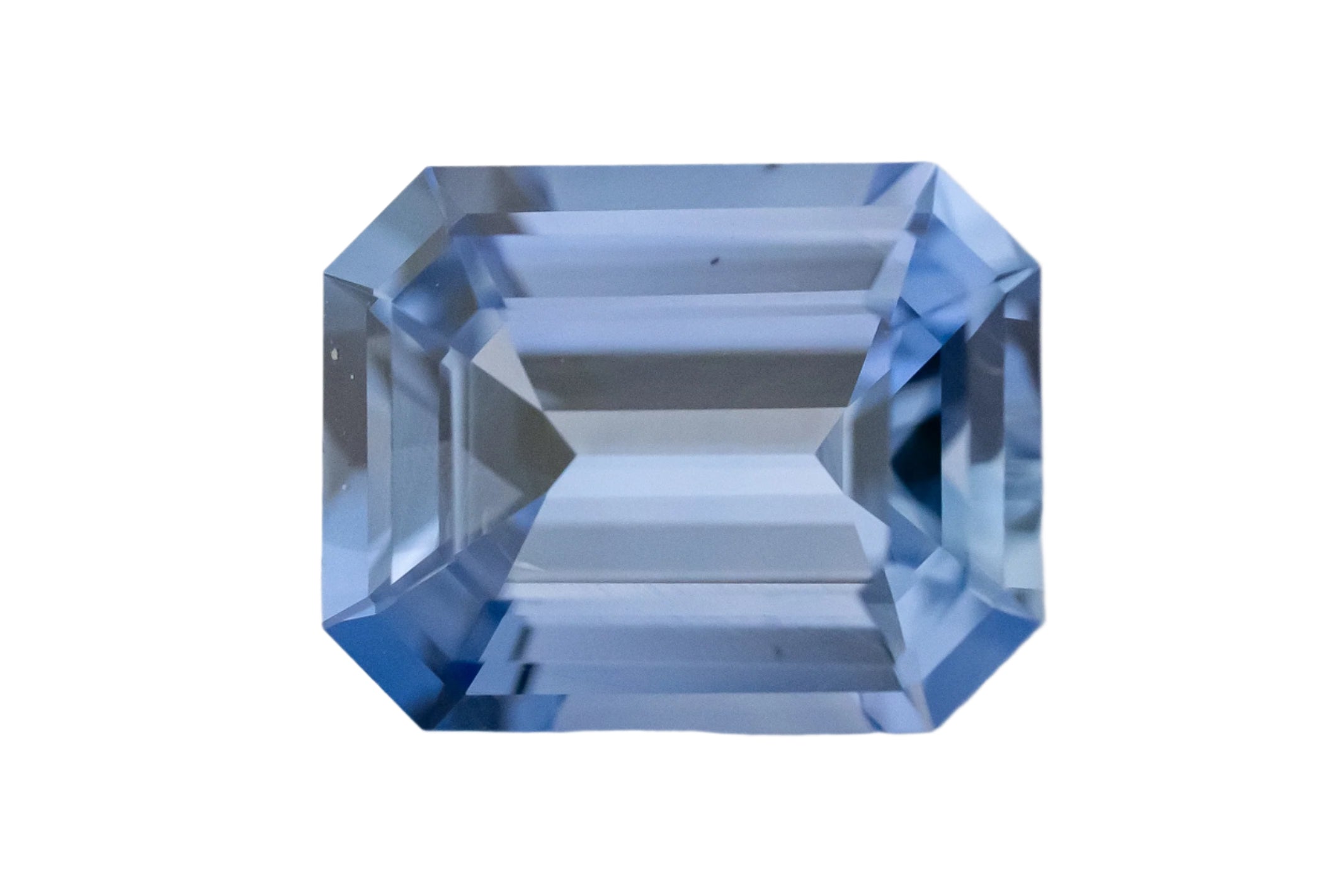 1.29 CT Emerald Cut Blue Sapphire - Lavender Creek Gems