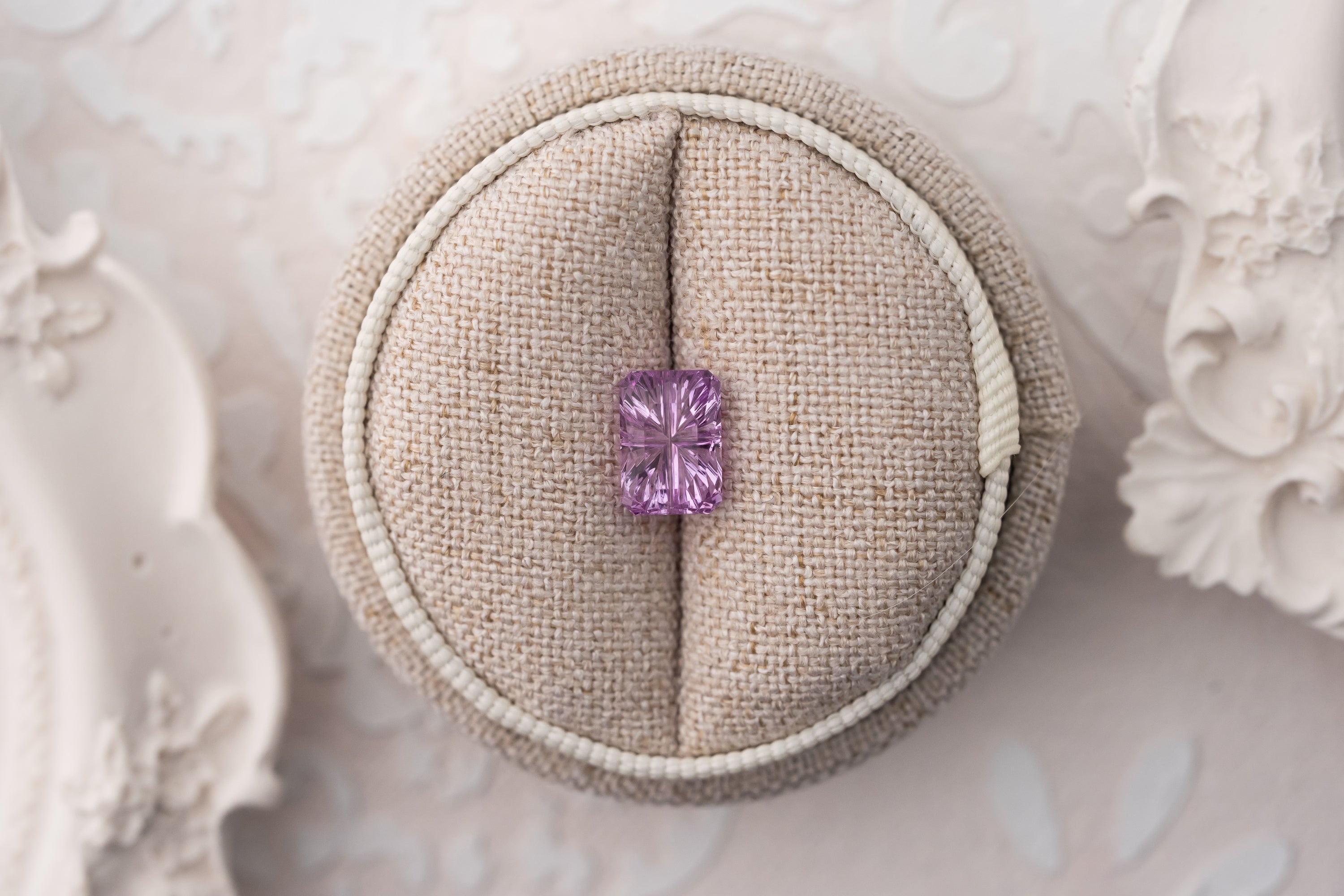 2.72 CT Rectangular Starbrite™ Cut Pink Sapphire