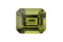 1.46 CT Emerald Cut Olive Green Sapphire - Lavender Creek Gems
