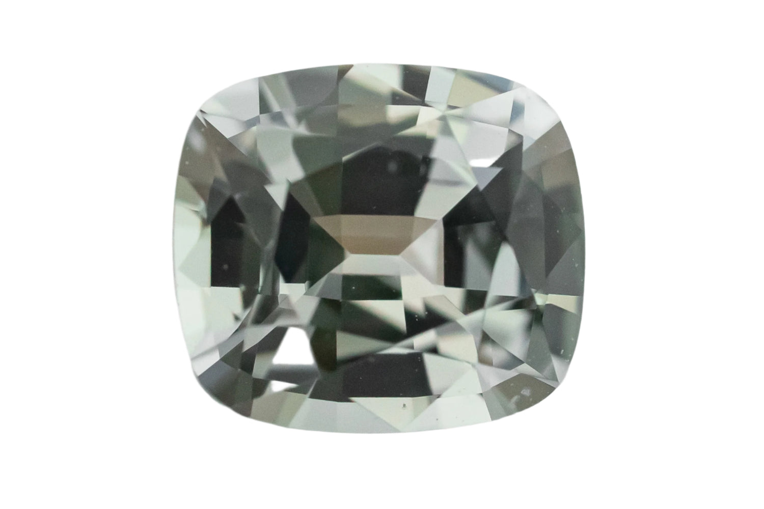 1.99 CT Cushion Cut Gray Sapphire - Lavender Creek Gems