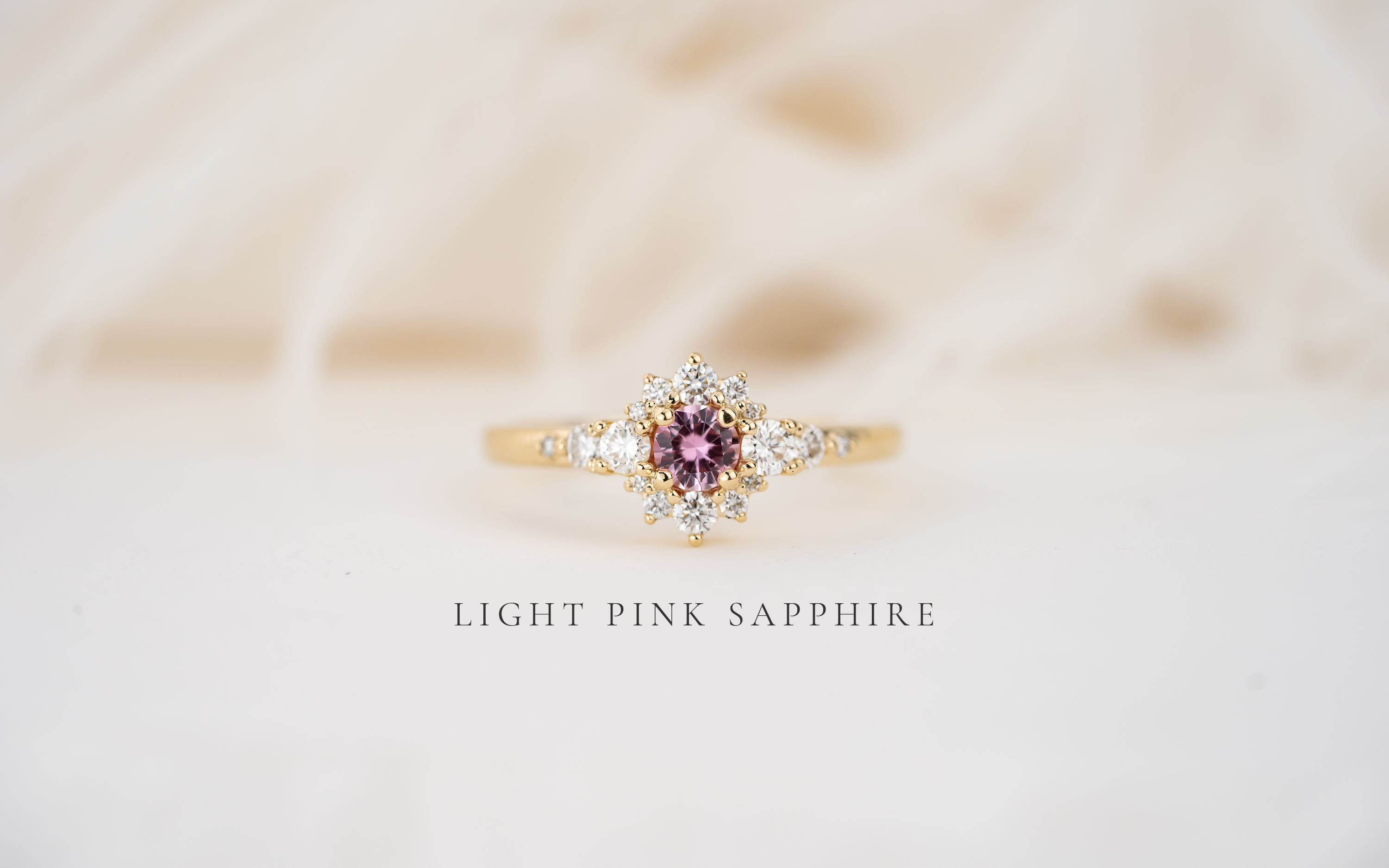 The Bloom Ring | Pink Sapphire - Lavender Creek Gems