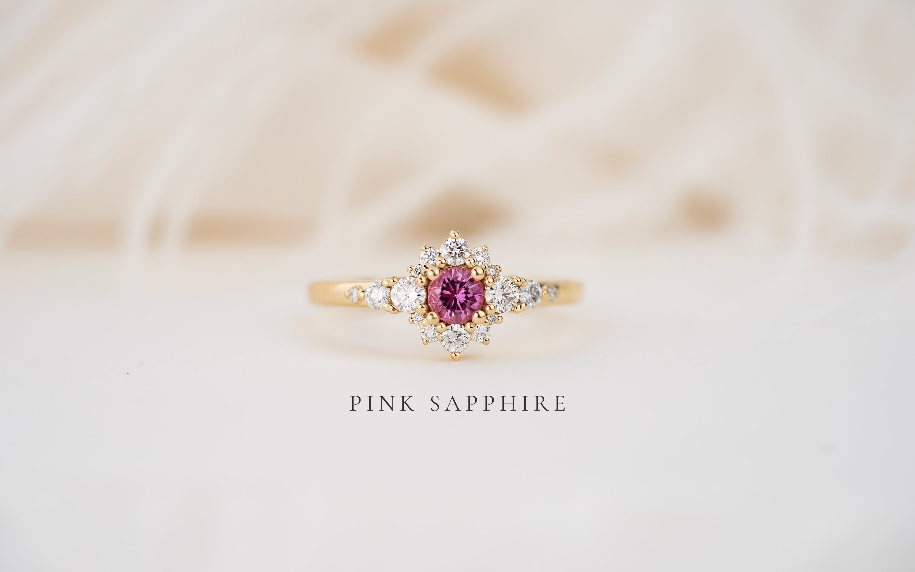 The Bloom Ring | Pink Sapphire - Lavender Creek Gems