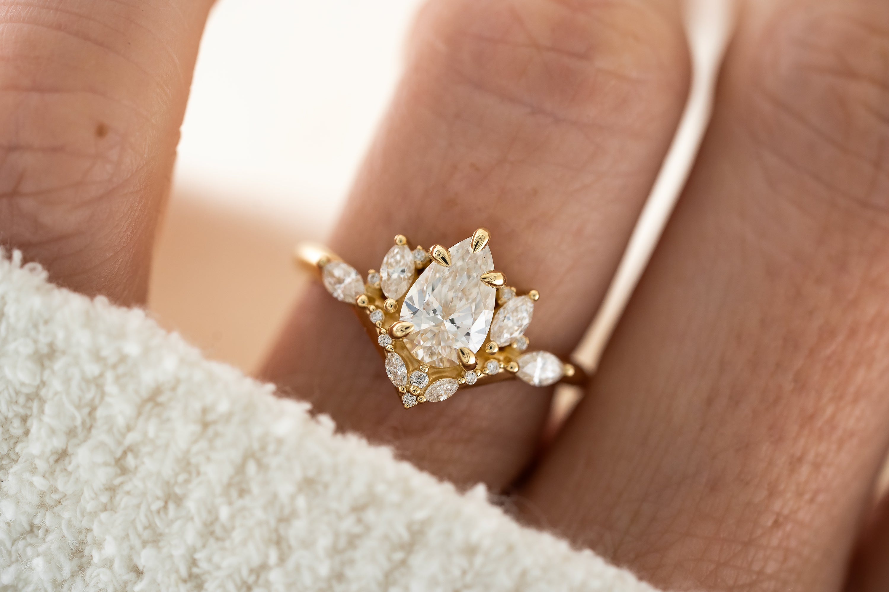 The Aurora Ring | 1 CT Diamond - Lavender Creek Gems