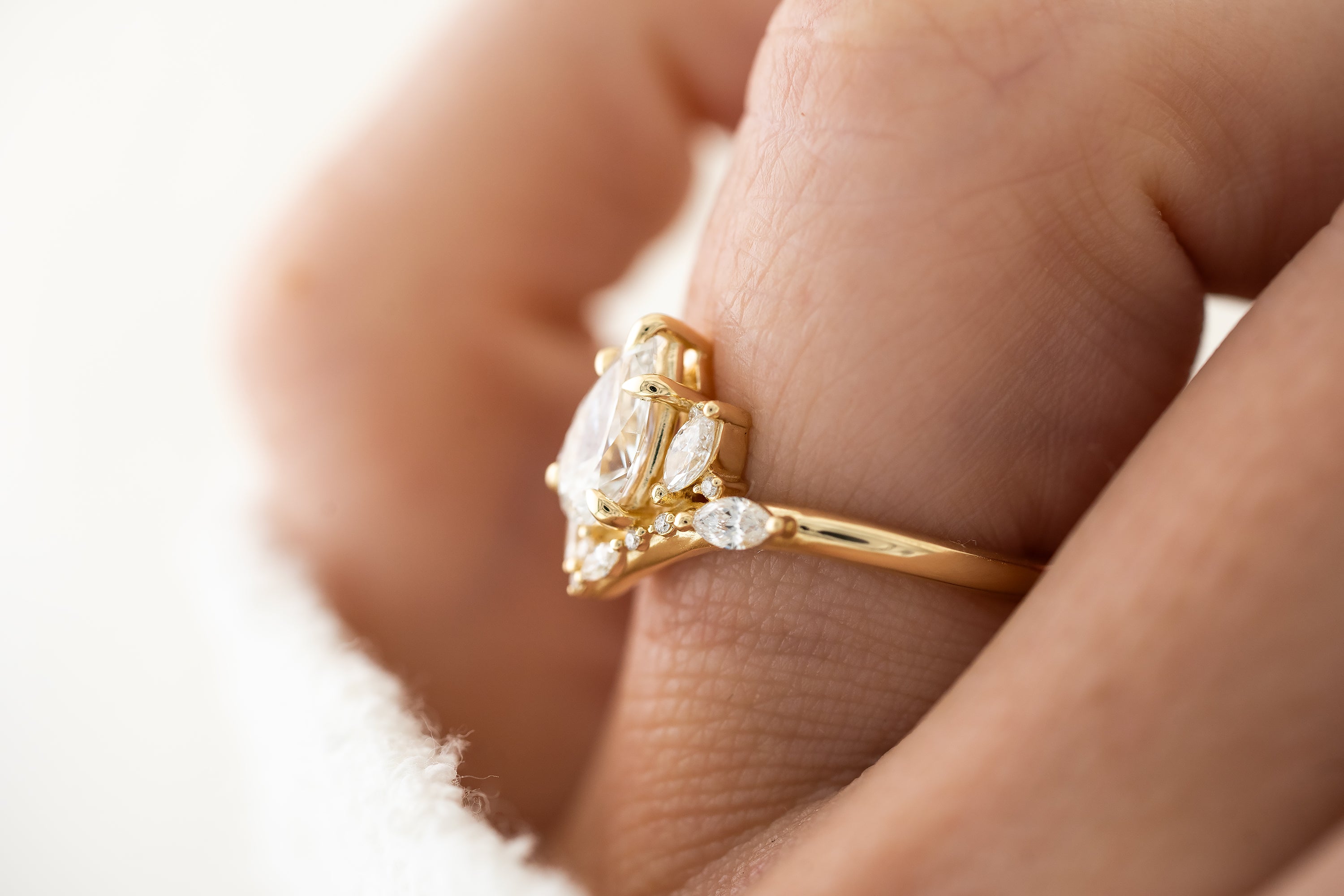 The Aurora Ring | 1 CT Diamond - Lavender Creek Gems
