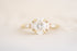 The Maeve Ring - 1.21 CT Oval Lab Diamond + Pastel Pink Sapphire - Lavender Creek Gems