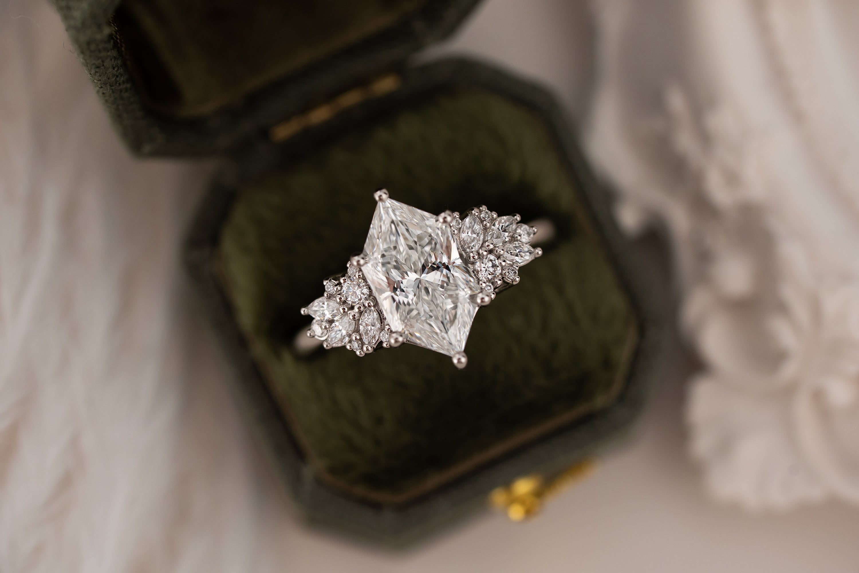 The Rosalie Ring | 2.27 CT Dutch Marquise Diamond