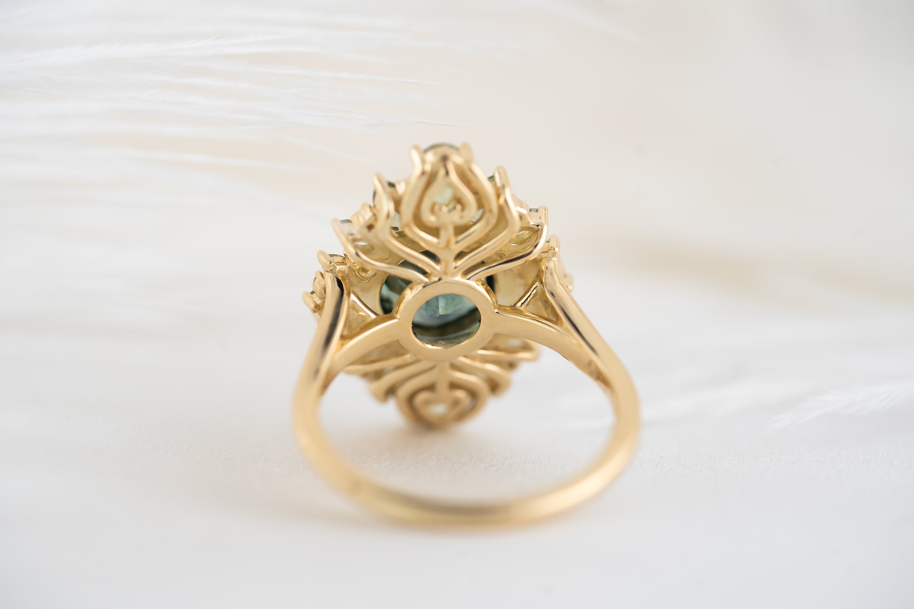 The Aurelia Ring | Montana Sapphire - Lavender Creek Gems