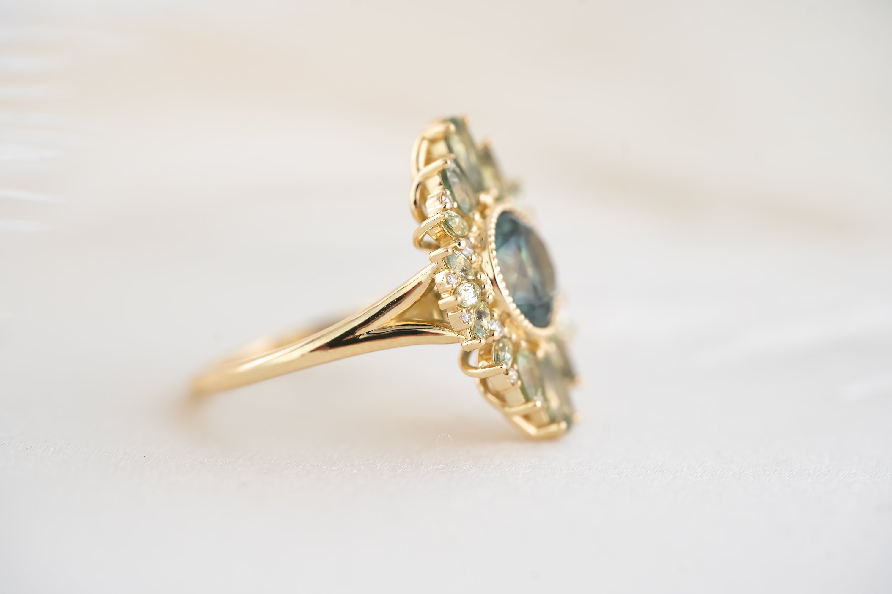 The Aurelia Ring | Montana Sapphire - Lavender Creek Gems