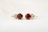 The Maeve Stud Earrings | Ruby - Lavender Creek Gems