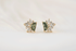 The Stardust Earrings | Green Sapphire - Lavender Creek Gems