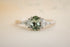 The Maeve 0.83 CT Oval Mint Green Sapphire Ring - Lavender Creek Gems