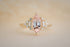 The Maeve 1.75 CT Marquise Morganite Ring - Lavender Creek Gems